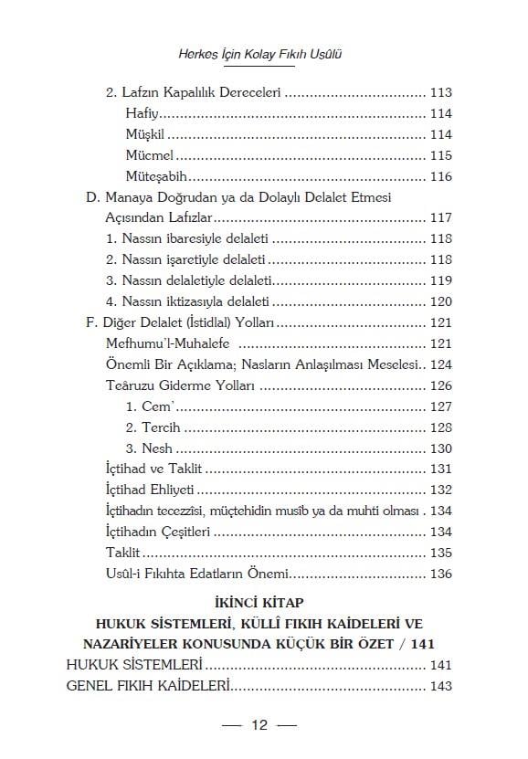 Herkes İçin Kolay Fıkıh Usulü - Faruk Beşer