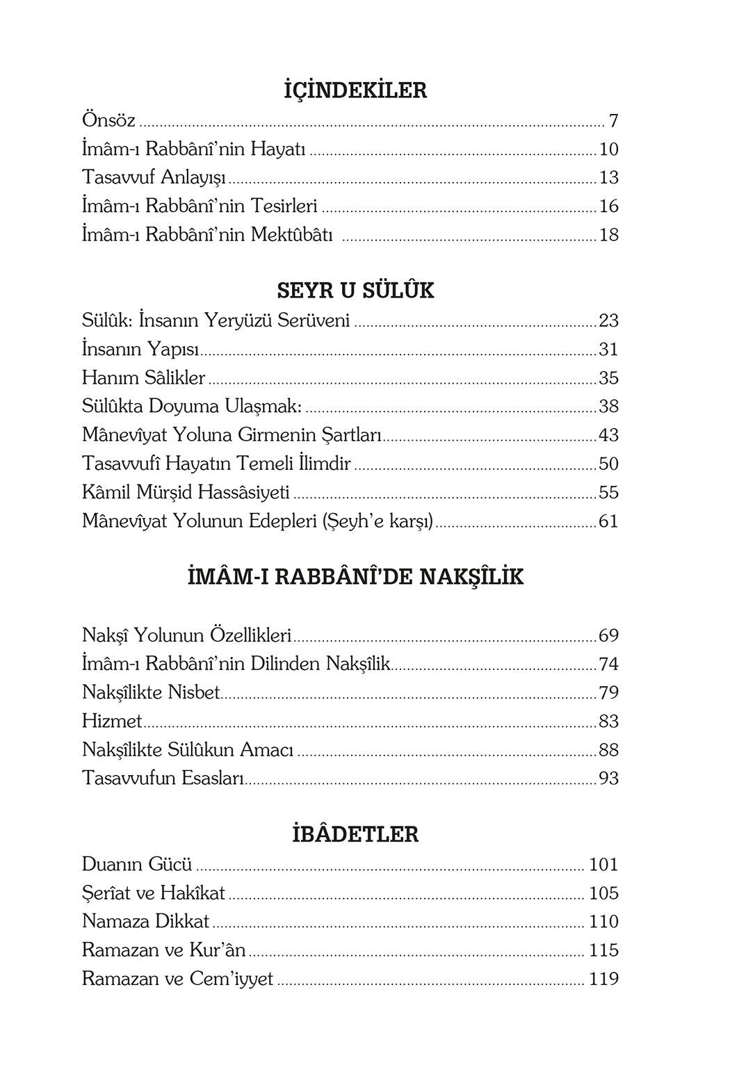 İmam-ı Rabbaninin İzinde Manevi Yolculuk - Prof. Dr. Süleyman Derin