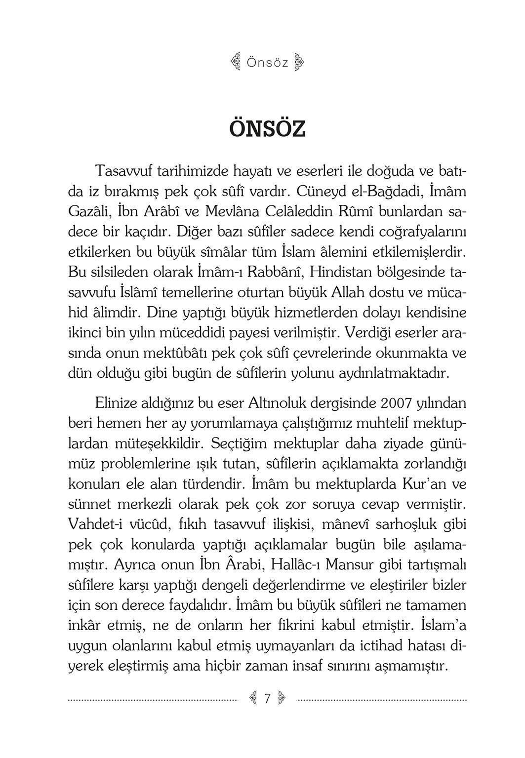 İmam-ı Rabbaninin İzinde Manevi Yolculuk - Prof. Dr. Süleyman Derin