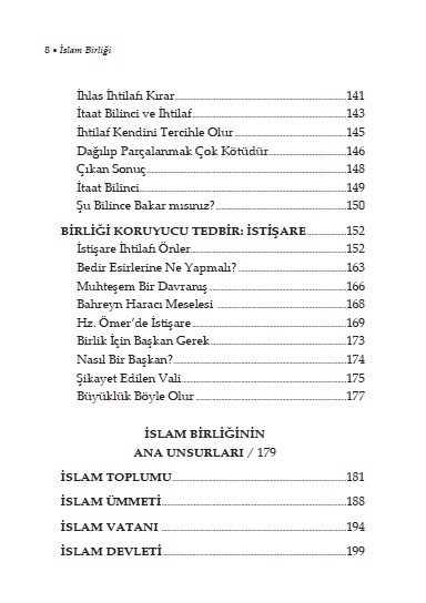 İslam Birliği - Cemal Nar 