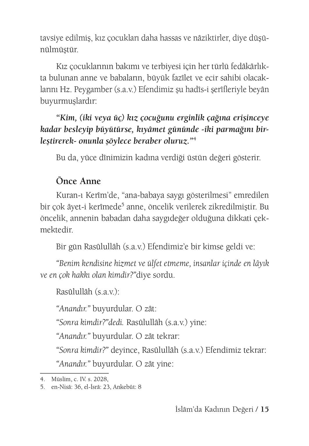 İslami Açıdan Kadın - Osman Ersan