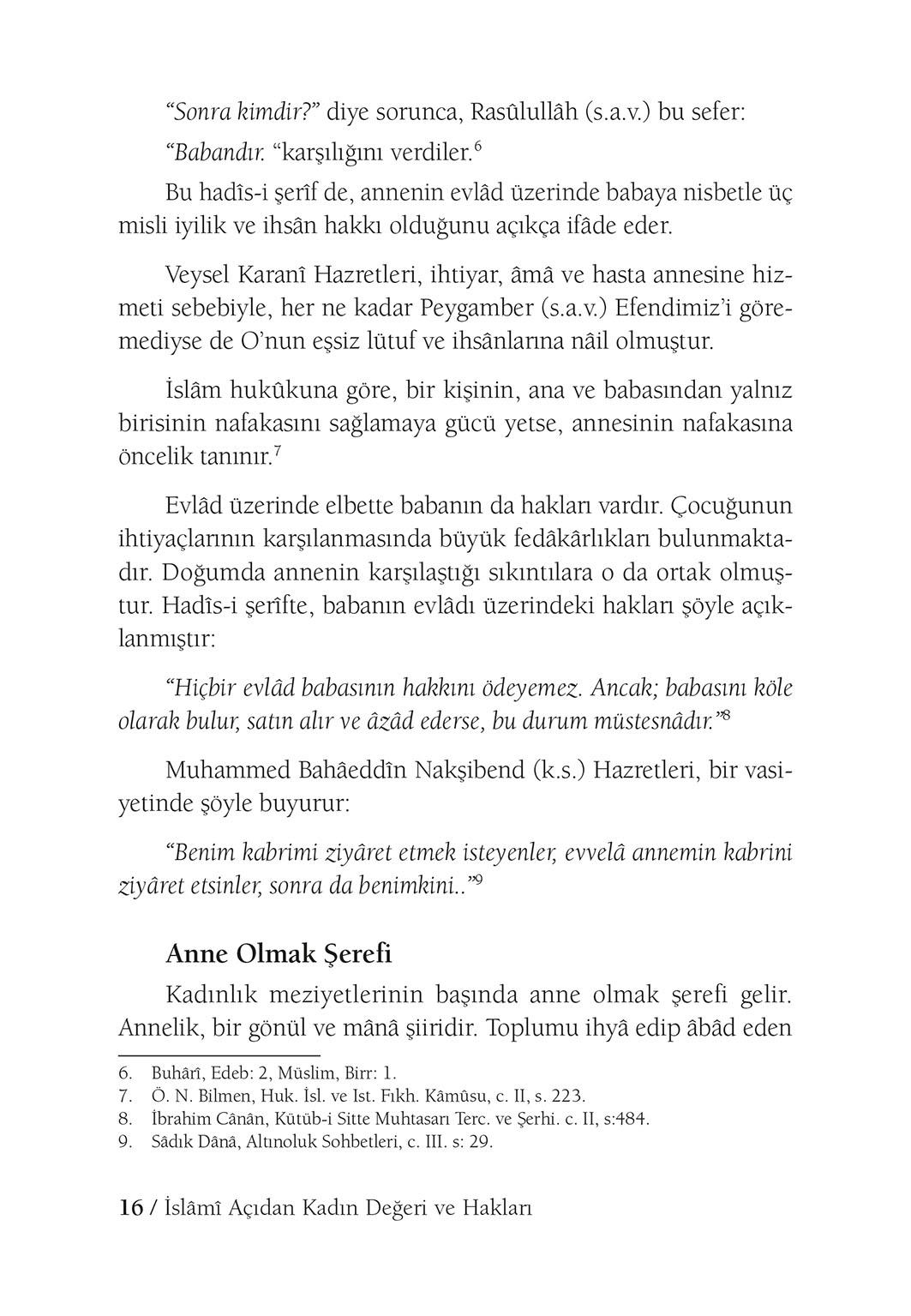 İslami Açıdan Kadın - Osman Ersan