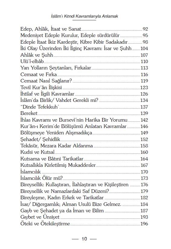 İslamı Kendi Kavramlarıyla Anlamak - Faruk Beşer