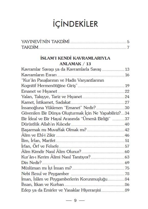 İslamı Kendi Kavramlarıyla Anlamak - Faruk Beşer