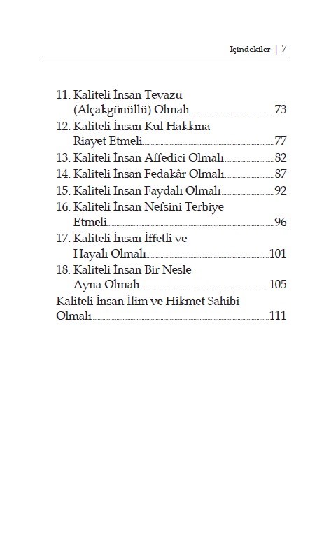Kaliteli İnsan Salih Nesil - Şükrüllah Yalın