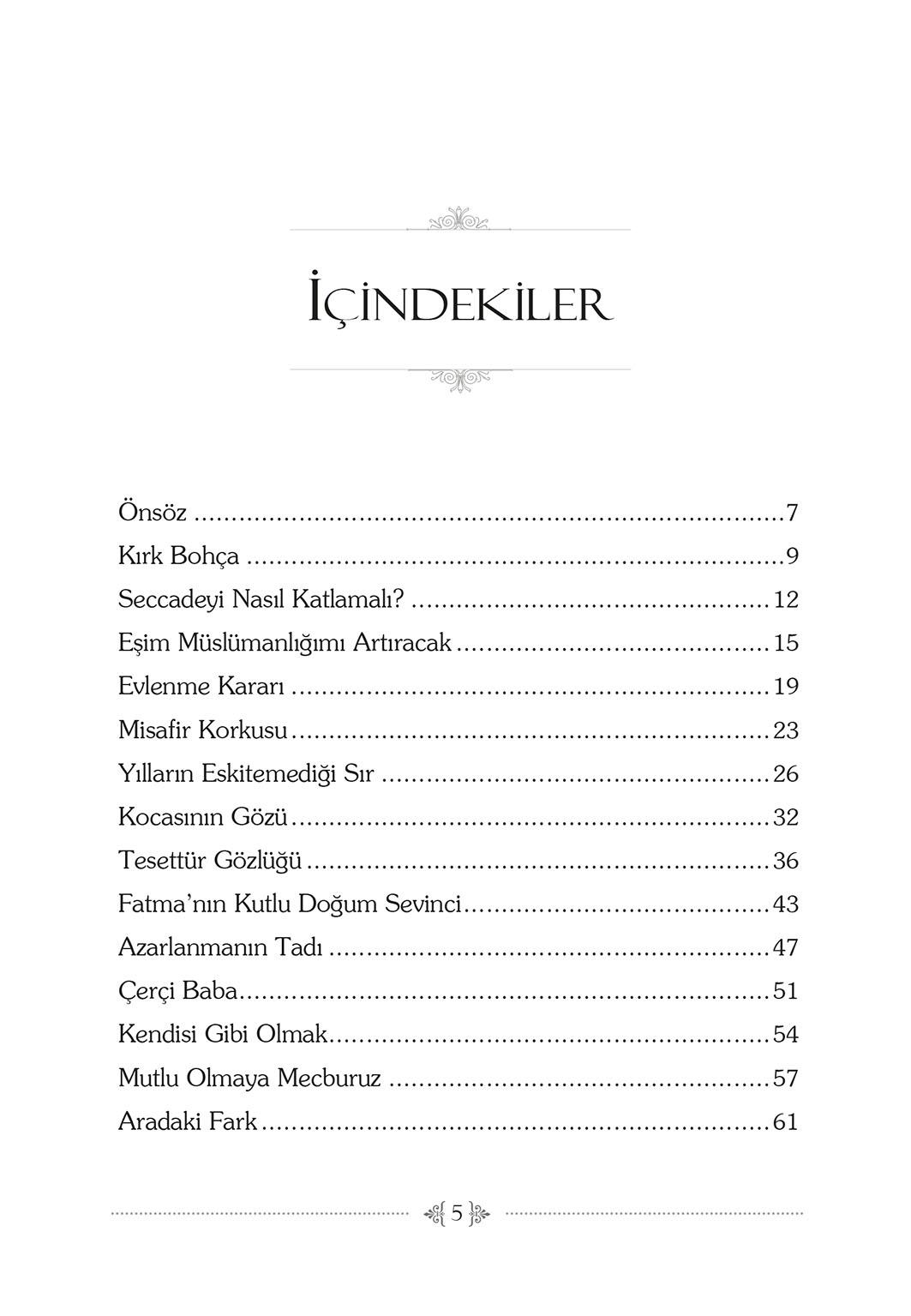 Kırk Bohça - Dr. Şemsettin Kırış