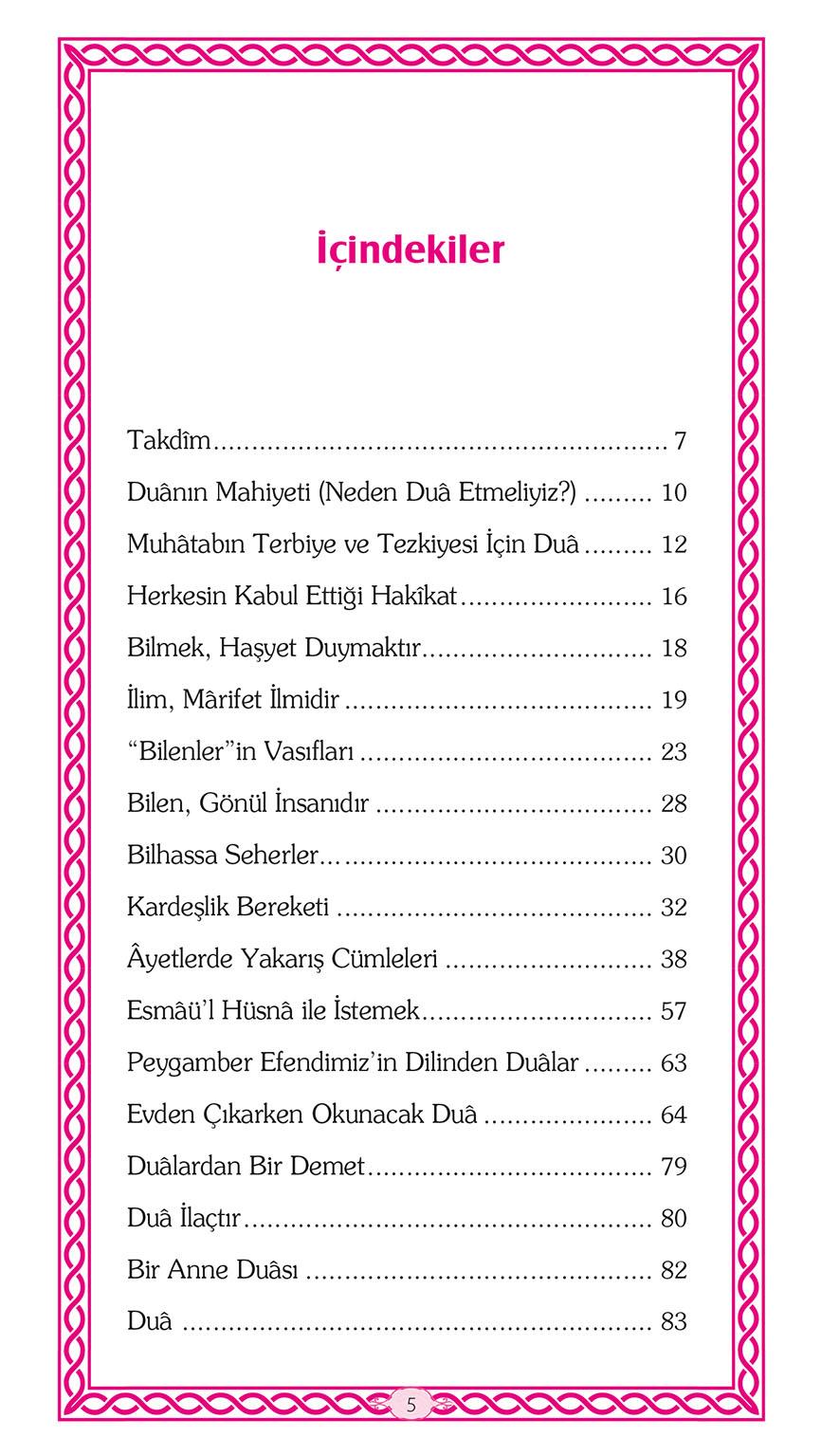 Kuranı Kerim ve Hadisi Şeriflerden Dualar - Kevser Elitaş