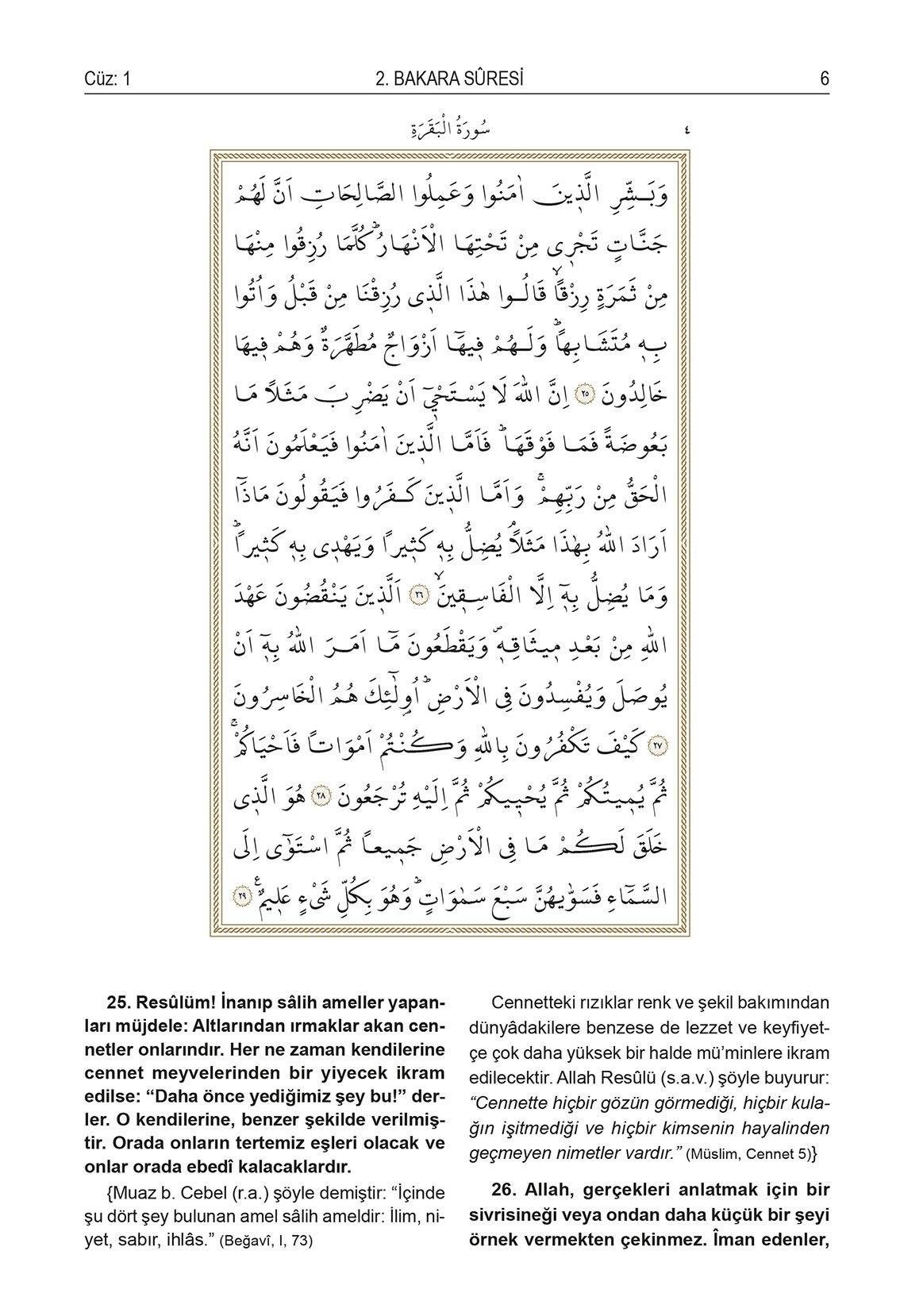 Kuran-ı Kerimin Açıklamalı Türkçe Meali - Prof. Dr. Ömer Çelik