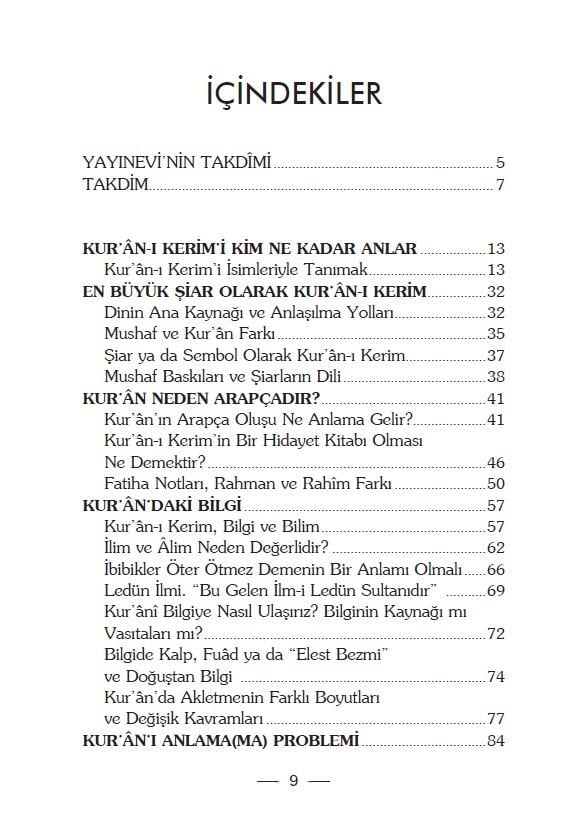 Kurana Dair - Faruk Beşer