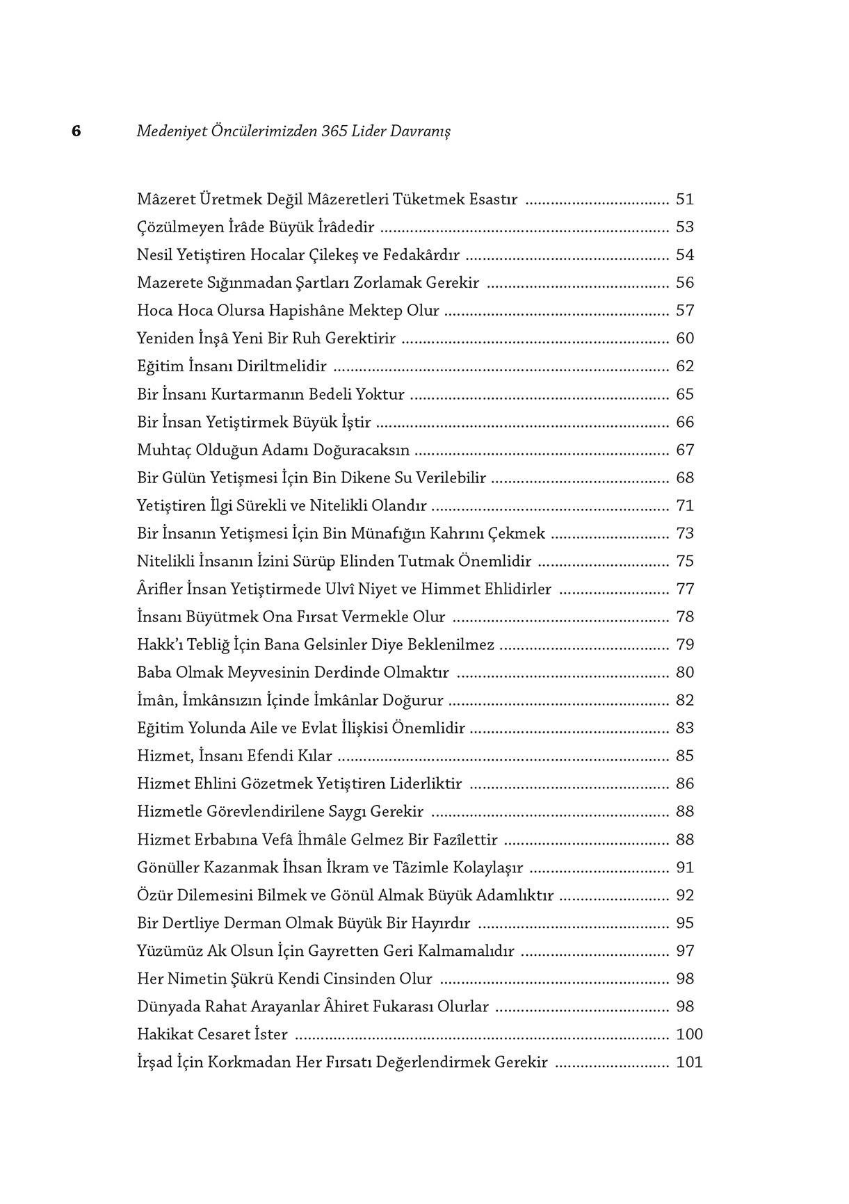 Medeniyet Öncülerimizden 365 Lider Davranış - Dr. Adem Ergül