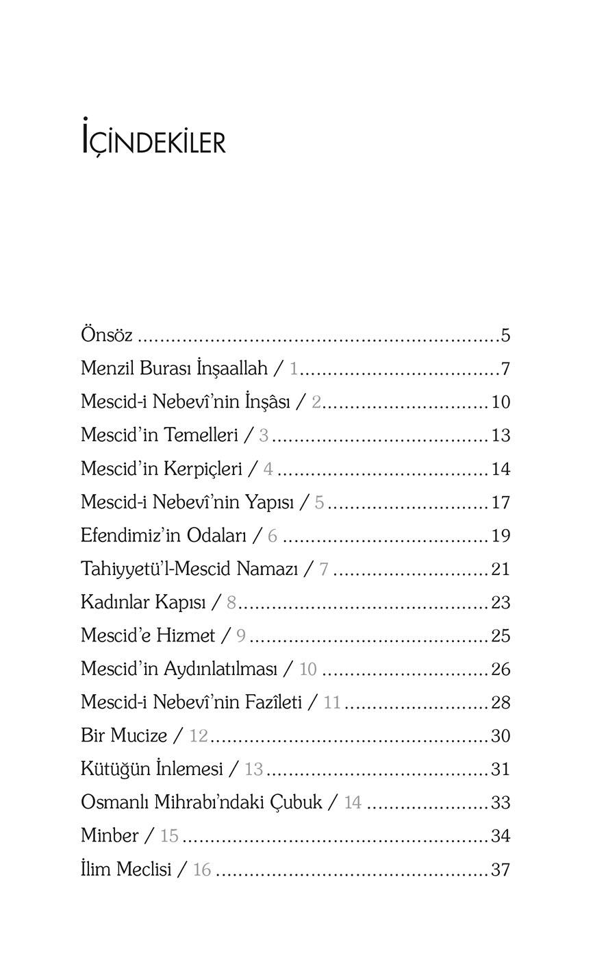 Mescid-i Nebeviden 111 Hatıra - Doç. Dr. Murat Kaya