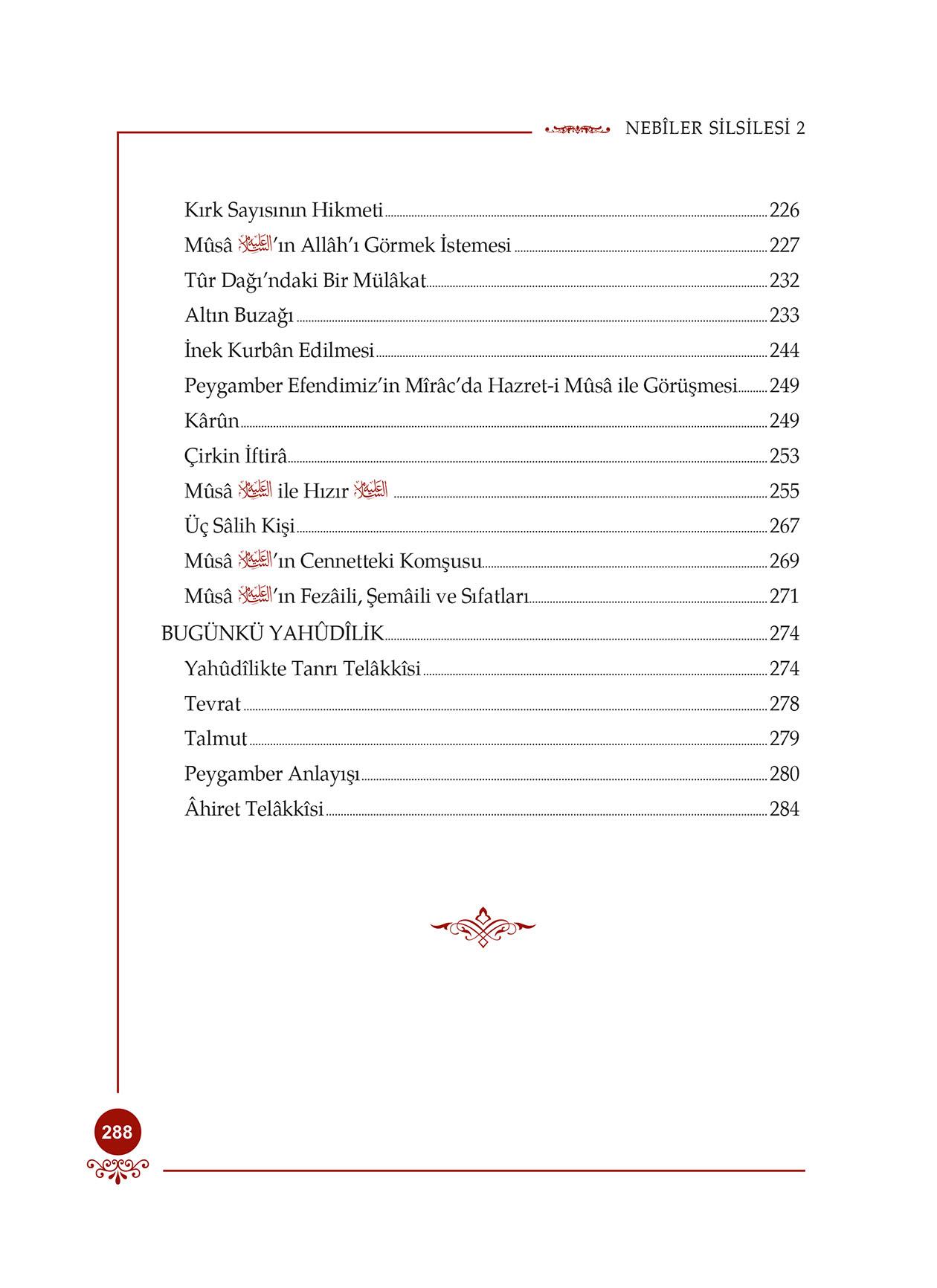 Nebiler Silsilesi-2 (Küçük Boy)