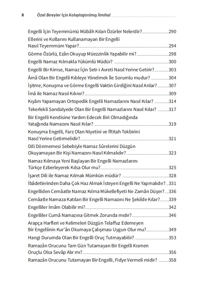 Özel Bireyler İçin Kolaylaştırılmış İlmihal - Hasan Serhat Yeter