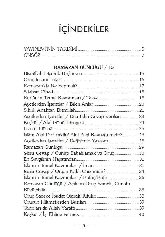 Ramazan Günlüğü - Faruk Beşer