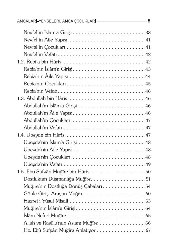 Rasulullah Aleyhisselamın Amcaları Yengeleri Ve Amca Çocukları - Adem Saraç