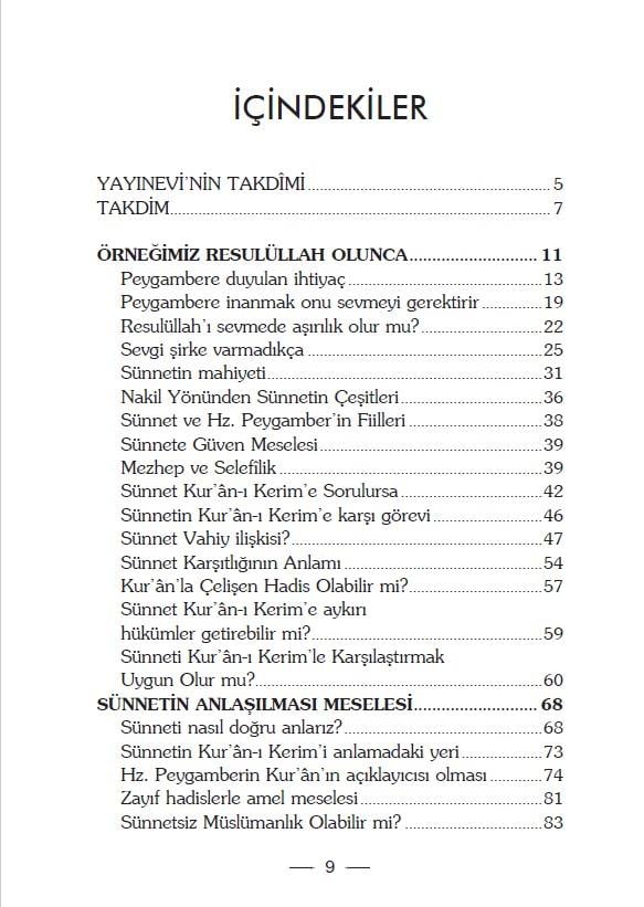 Sünnete Dâir - Faruk Beşer