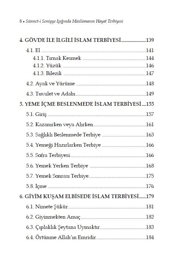 Sünneti Seniyye Işığında Müslümanın Hayat Terbiyesi - Cemal Nar