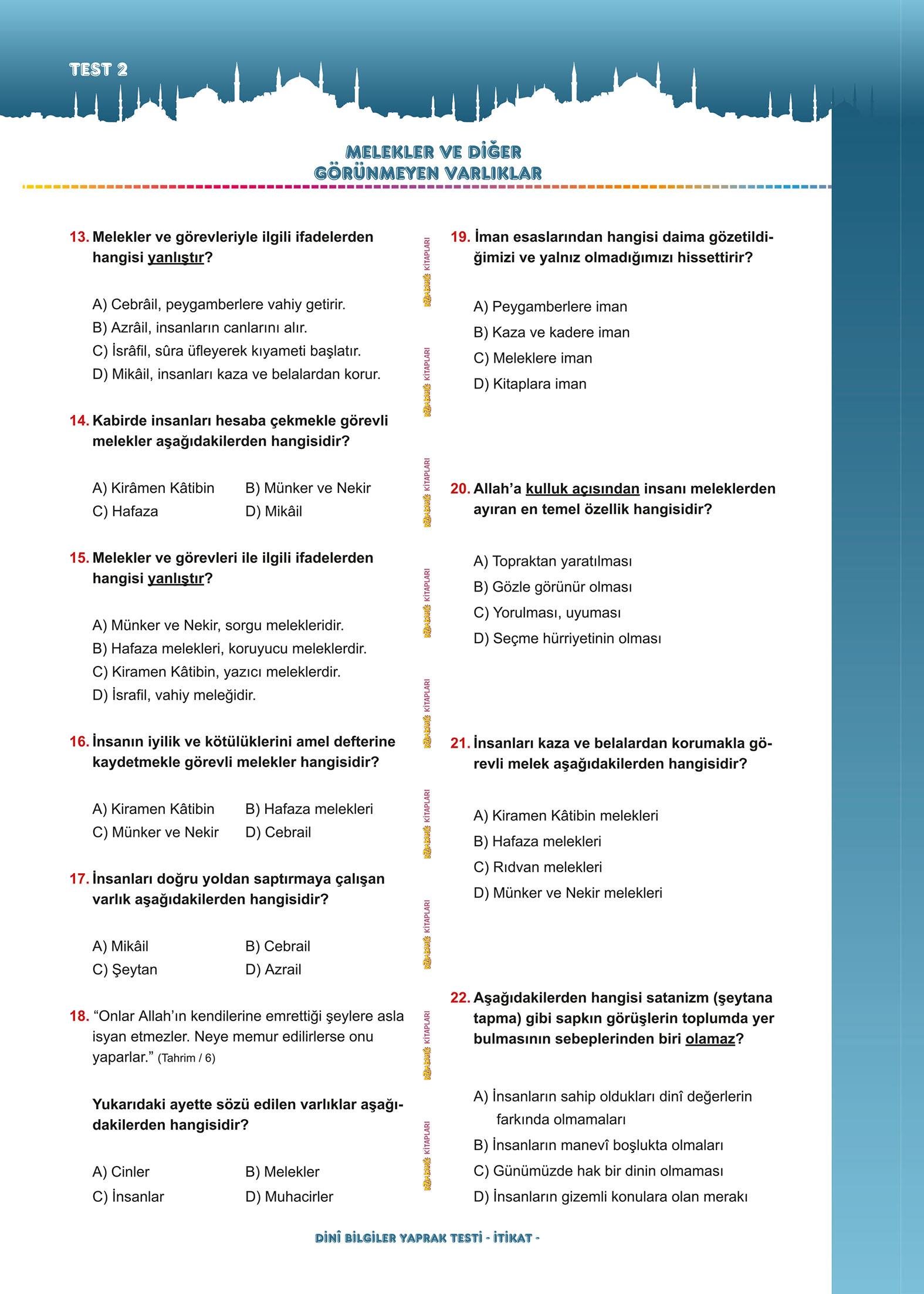 Temel Dini Bilgiler (Sorulu - Cevaplı) - Ramazan Turan, İsmail Günday