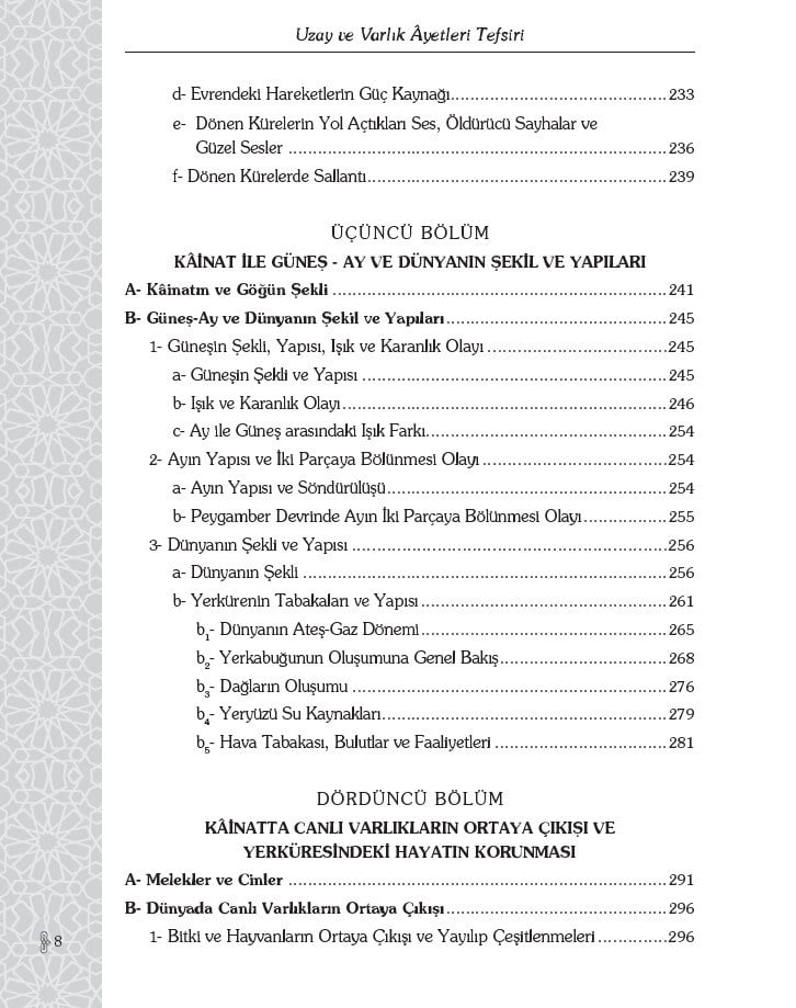 Uzay ve Varlık Ayetleri Tefsiri - Prof. Dr. Celal Yeniçeri
