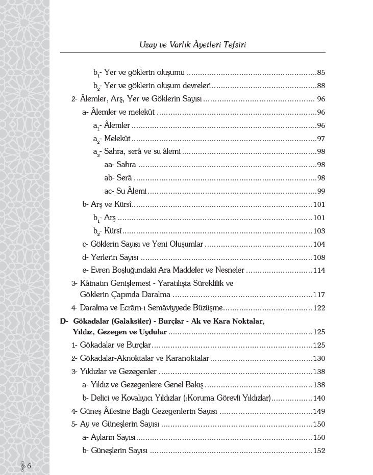 Uzay ve Varlık Ayetleri Tefsiri - Prof. Dr. Celal Yeniçeri