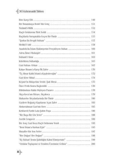 365 Kahramanlık Tablosu - Sinan Özgenç