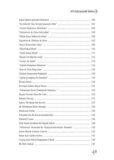 365 Kahramanlık Tablosu - Sinan Özgenç