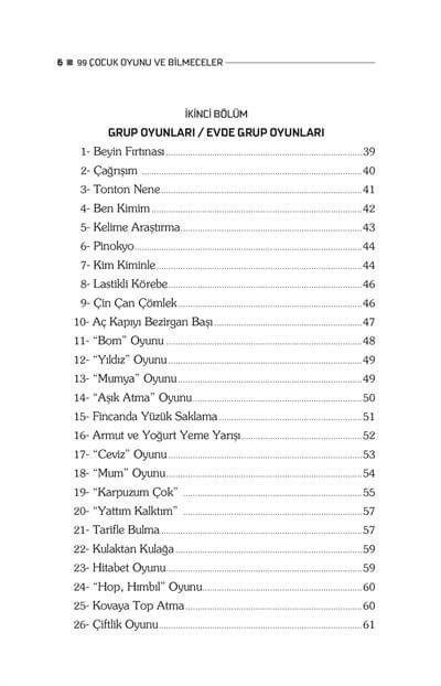 99 Çocuk Oyunu ve Bilmeceler - Şerife Tortop