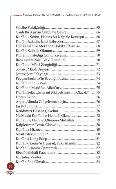 Alemlere Rahmet Hz. Muhammed - Ebedi Mucize Kuran-ı Kerim - Osman Nuri Topbaş