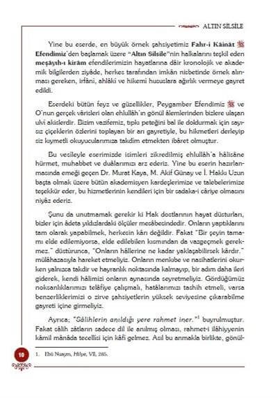 Altın Silsile (Ciltli) - Osman Nuri Topbaş