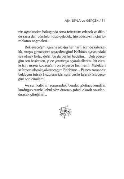 Aşk Leyla ve Gerçek - Fatma Aladağ