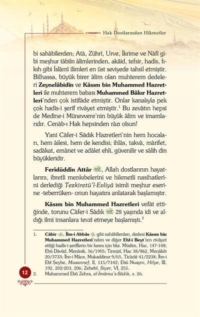 Cafer-i Sadık - Osman Nuri Topbaş