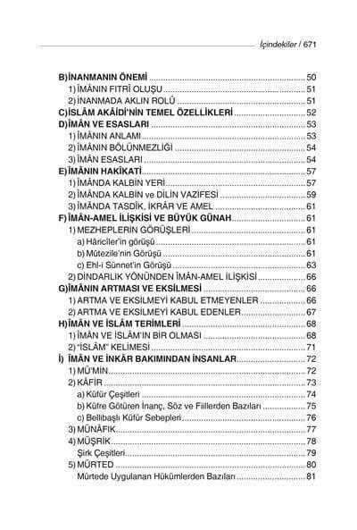 Delilleriyle İslam Akaidi - Prof. Dr. Mehmet Bulut