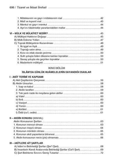 Delilleriyle Ticaret ve İktisat İlmihali - Prof. Dr. Hamdi Döndüren
