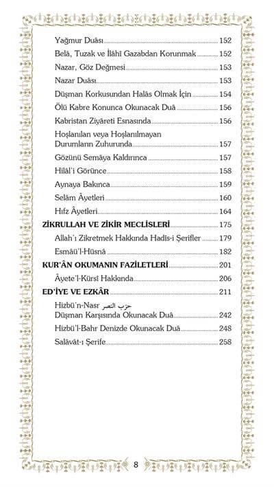 Dualar ve Zikirler - Mahmud Sami Ramazanoğlu