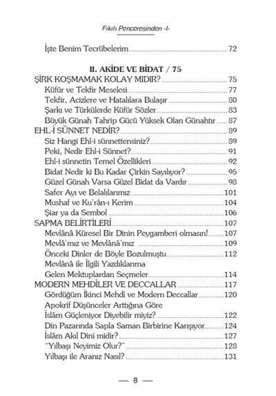 Fıkıh Penceresinden 1 - Faruk Beşer