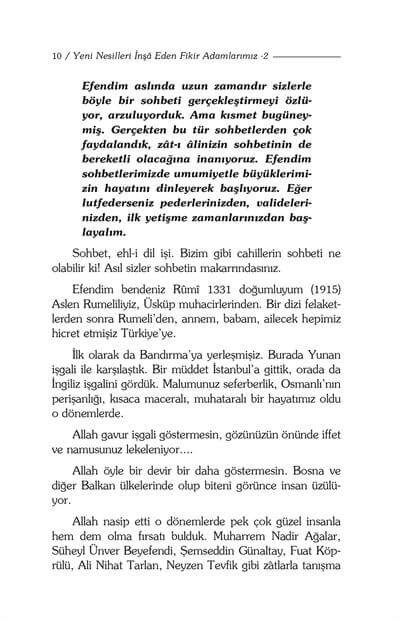 Fikir Adamlarımız - 2 - Y. Selman Tan