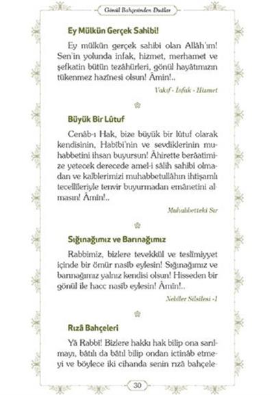 Gönül Bahçesinden Dualar - Özlem Nur Kölük