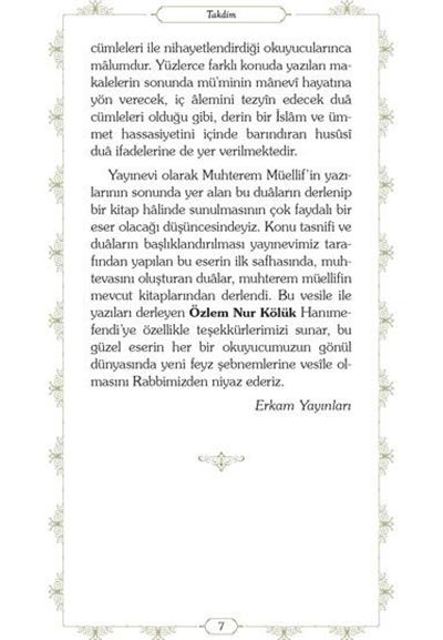 Gönül Bahçesinden Dualar - Özlem Nur Kölük