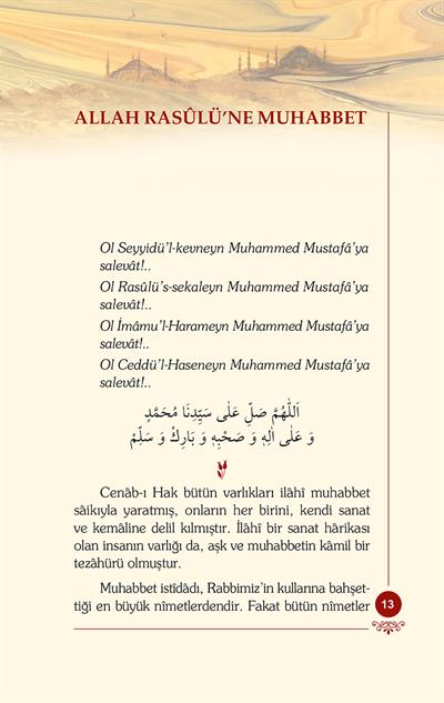 Gönüller Sultanı Efendimize Muhabbet - Osman Nuri Topbaş