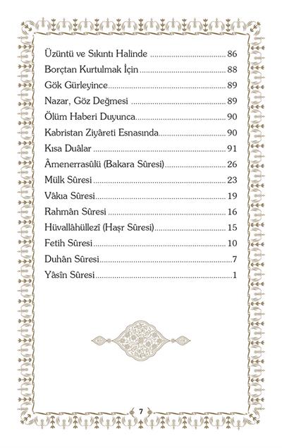 Günlük Dualar ve Sureler - Mahmud Sami Ramazanoğlu