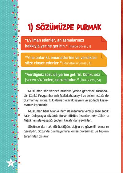 Güzel Ahlakın Basamakları - 2 - Şerife Tortop