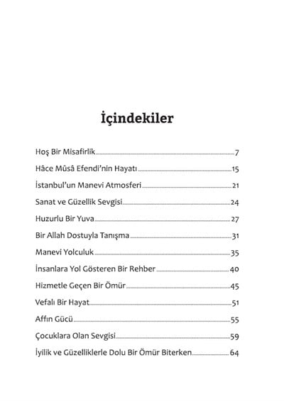 Hace Musa Topbaş Efendi - Muhammed Veysel Akkaya