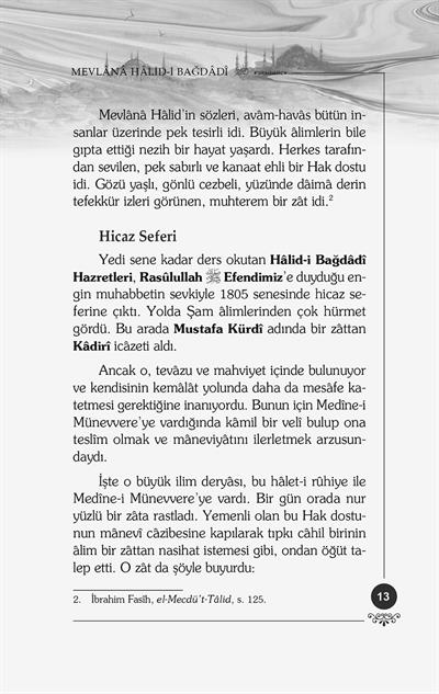 Halid-i Bağdadi - Osman Nuri Topbaş