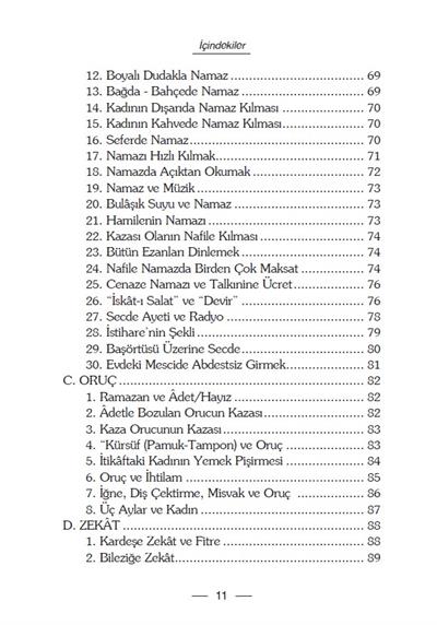 Hanımlara Özel Fetvalar - Faruk Beşer