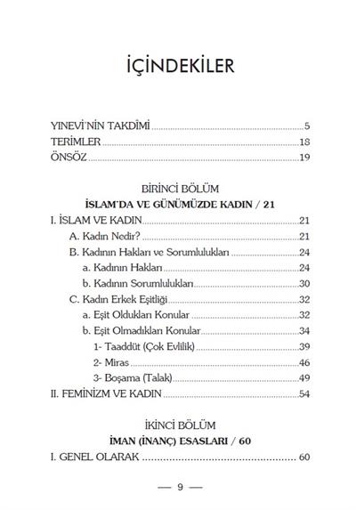 Hanımlara Özel İlmihal - Faruk Beşer