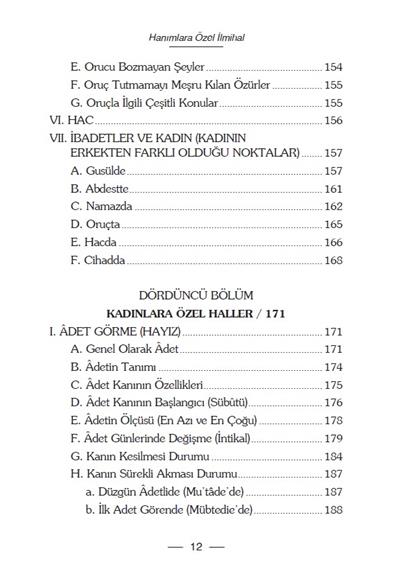 Hanımlara Özel İlmihal - Faruk Beşer