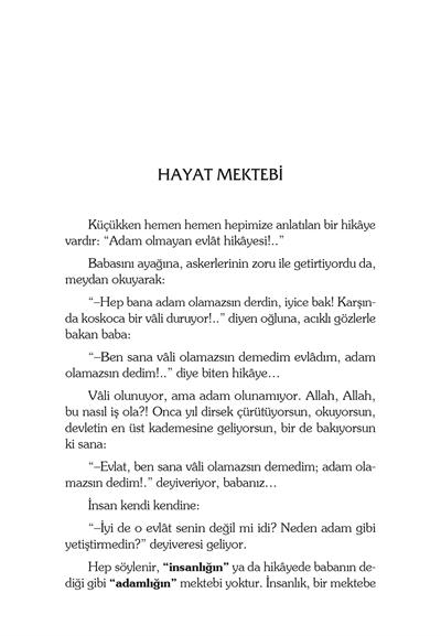 Hayat Mektebi - Fatma Hale Liman Sağım