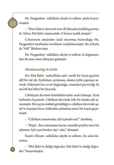 Hazreti Ebu Bekir Sıddık - Mahmud Sami Ramazanoğlu