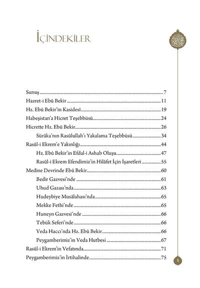 Hazreti Ebu Bekir Sıddık - Mahmud Sami Ramazanoğlu