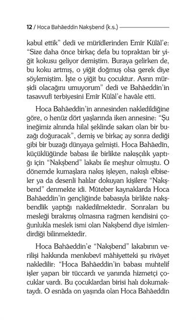 Hoca Bahaeddin Nakşbend - Prof. Dr. Necdet Tosun